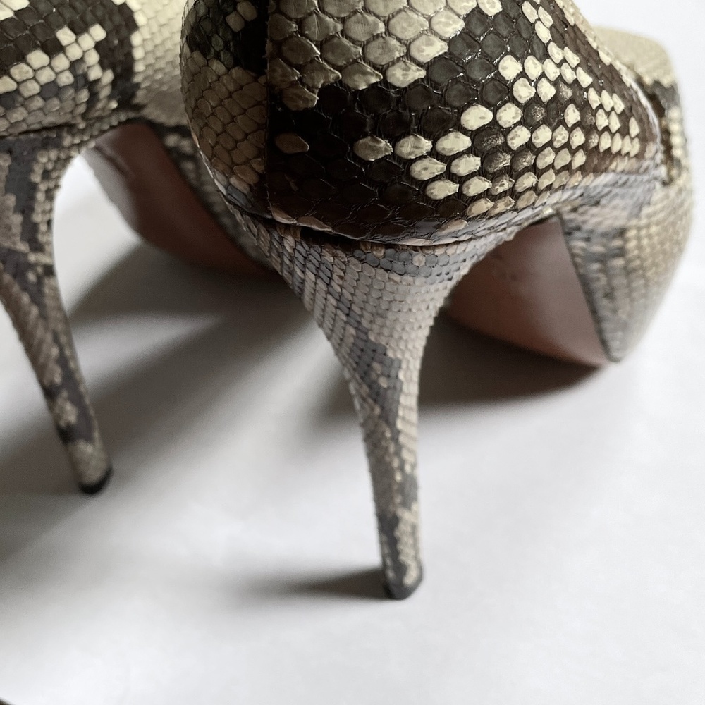New Alexandre Birman Platform Python Pump Size 9 - image 8